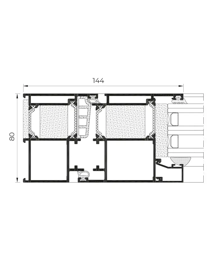 Millennium Plus 80 Door - Image 5