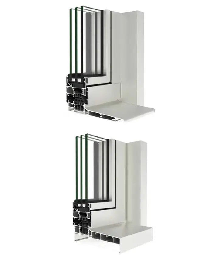 COR 70 OC Half - Hidden Sash